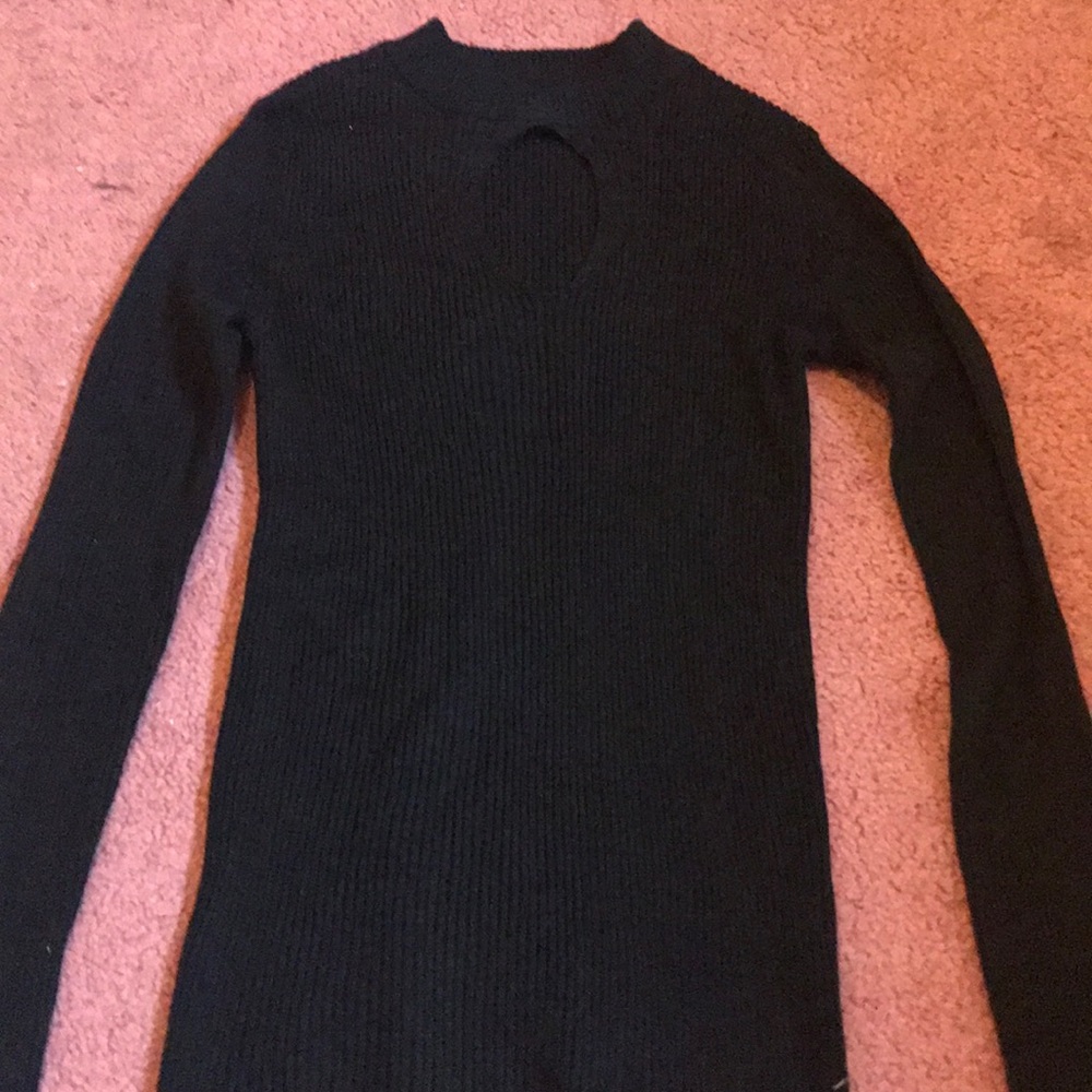 Long sleeve, black, ambiance shirt